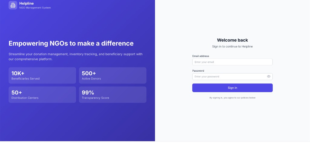 Donation and Inventory Management System